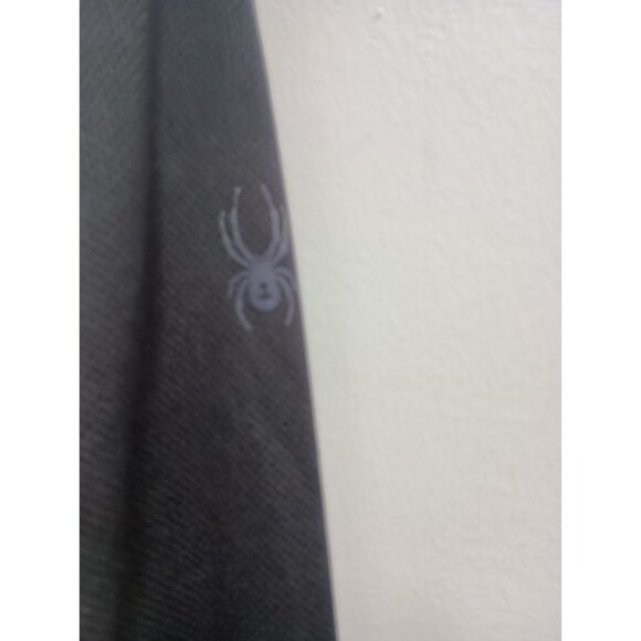 Spyder Mens Sweater Size Large Black 1/4 Zip Long Sleeve Pullover Outdoor - Picture 3 of 8